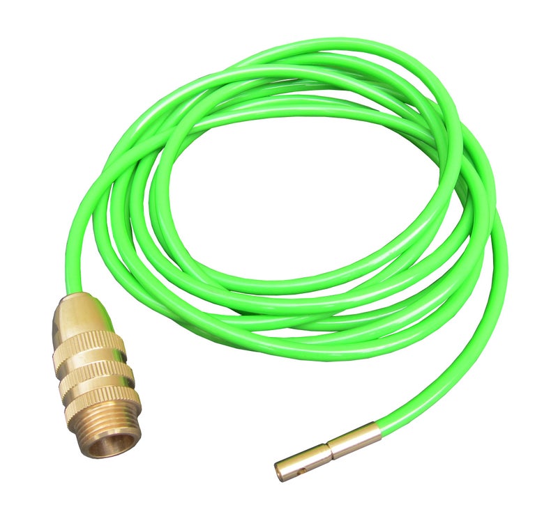FITOOL Drain Cleaner, Bathroom Clog Remover, High Pressure Pipe Cleaner, Duct Unblocker, 10ft Hose, Solid Brass Fittings - Image 1